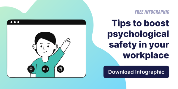 Psychological safety in the workplace infographic - free download